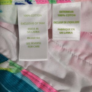 Lilly Pulitzer Buttercup Magnolia Pink Blue Scallop Hem Colorful Shorts Sz 0 image 9