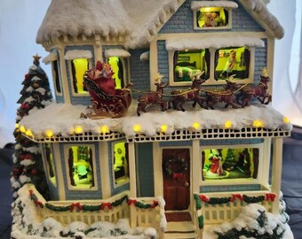 Hawthorne Village Yuletide Burkery 灯り付き