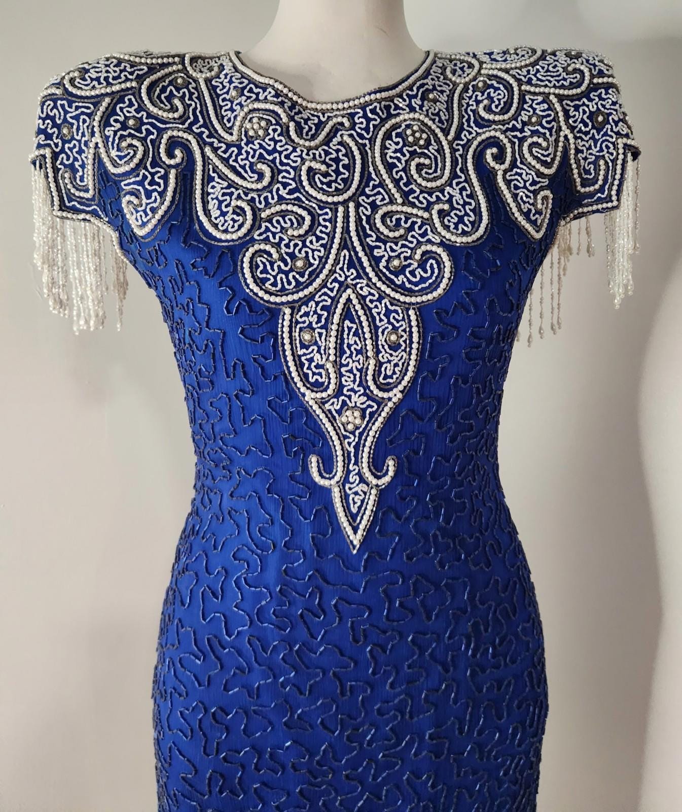 Flapper Blue Dress - Etsy