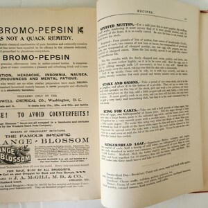 Handy Household Hints Edward Depew Ephemera Advertisements Recipes Homestead image 8