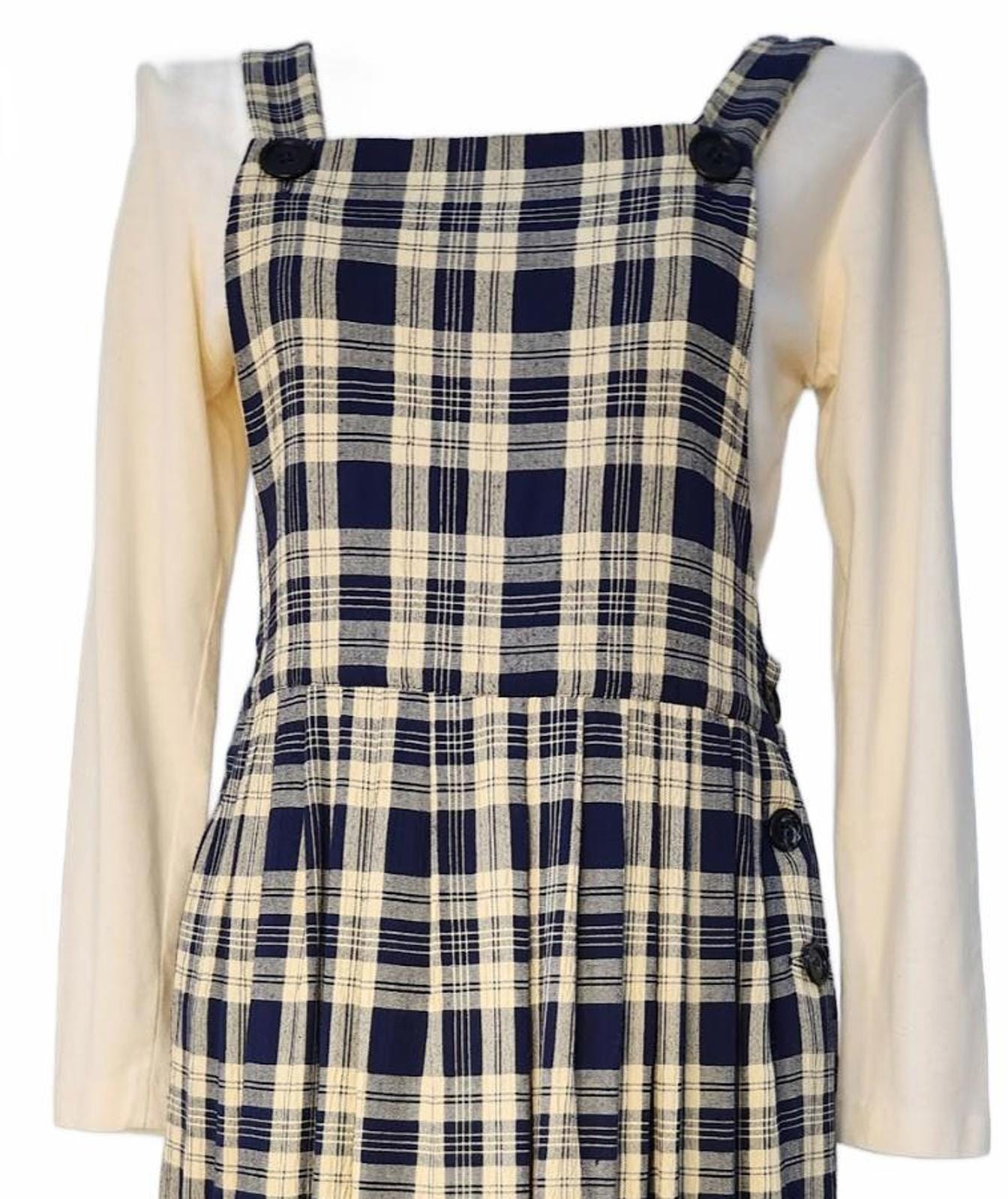 Plaid Overall Dress - Etsy Plaid Overall Dress - Etsy