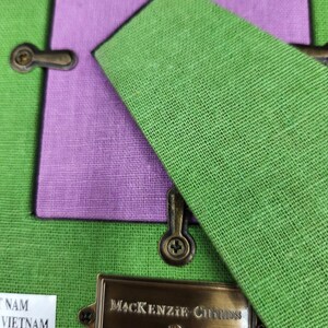 Cadre photo Mackenzie Childs, noir et pourpre, marché aux fleurs, 2,5 x 3 po., cadre 6 x 6 po. image 8