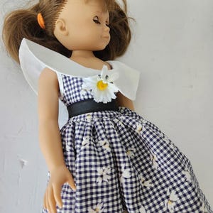 GOTZ Puppe Puppenfabrik Germany Vinyl Body 18” Doll Brown Hair & Sleepy Eyes Box image 8