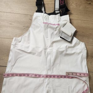 Grundens Women Petrus 118 Commercial Fishing Bib Overall Pants Sz Medium New NWT image 9