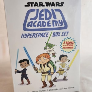 Star Wars Jedi Academy Series Scholastic Hyperspace Paperback Boxed 8 Book Set