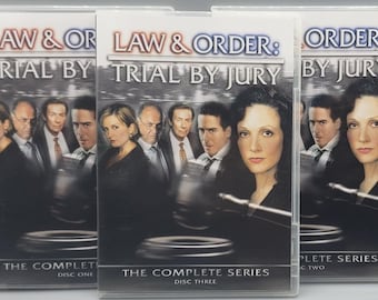 Law  Order: Trial by Jury - The Complete Series (DVD, 2006, 3-Disc Set)