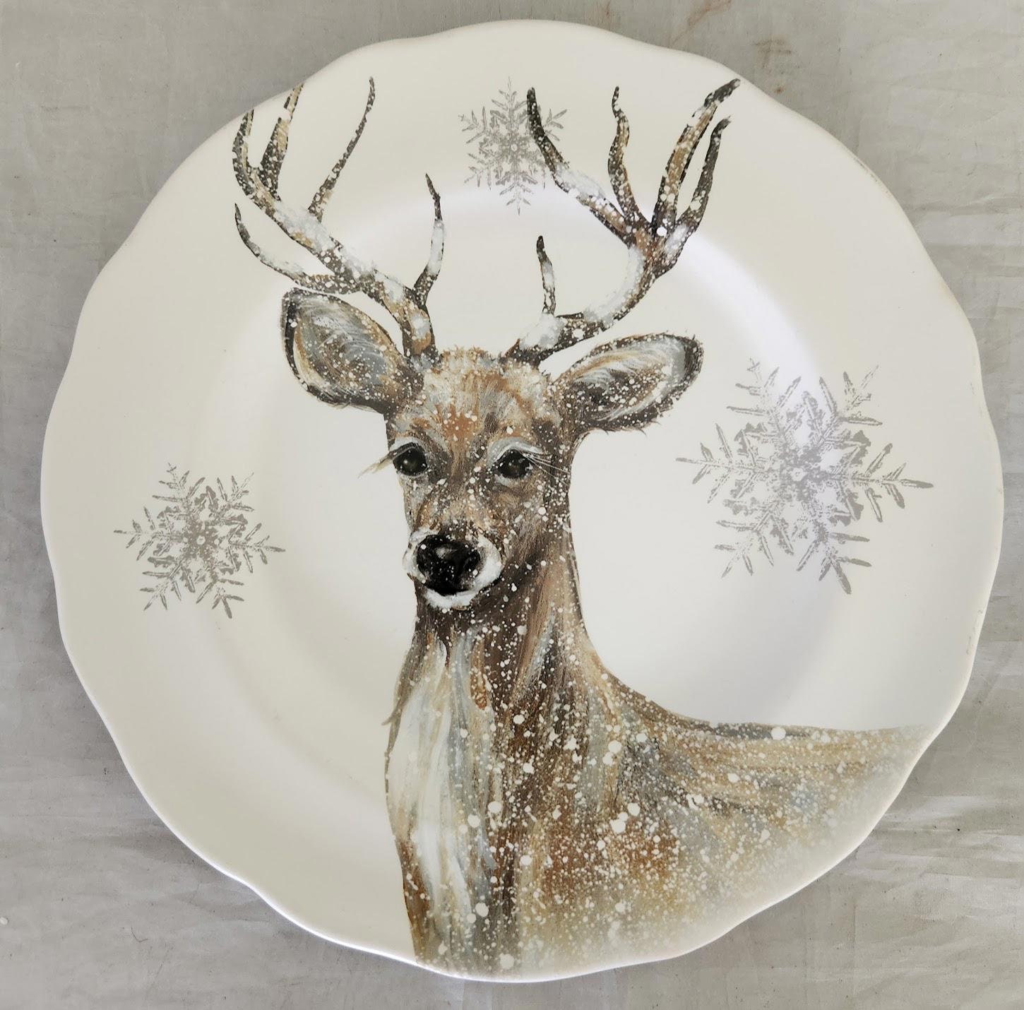 Deer Dinner Plates Etsy Ireland