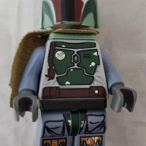 Lego Star Wars Minifigure Boba Fett Bounty Hunter W/ Jetpack Mini Fig