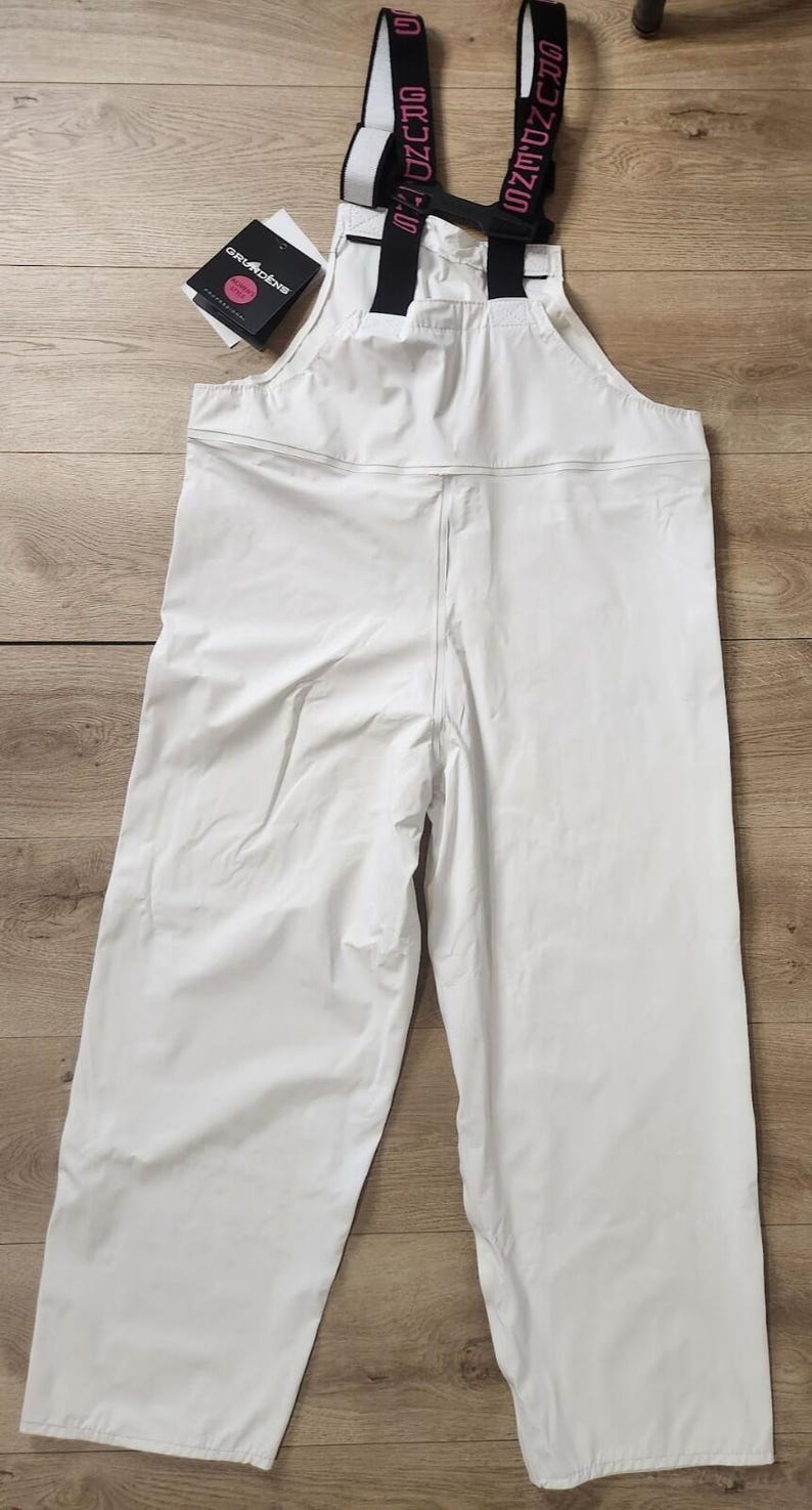 Grundens Women Petrus 118 Commercial Fishing Bib Overall Pants Sz Medium New NWT image 4