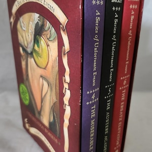 The Situation Worsens A Box of Unfortunate Events Books 4-6 Lemony Snicket HB