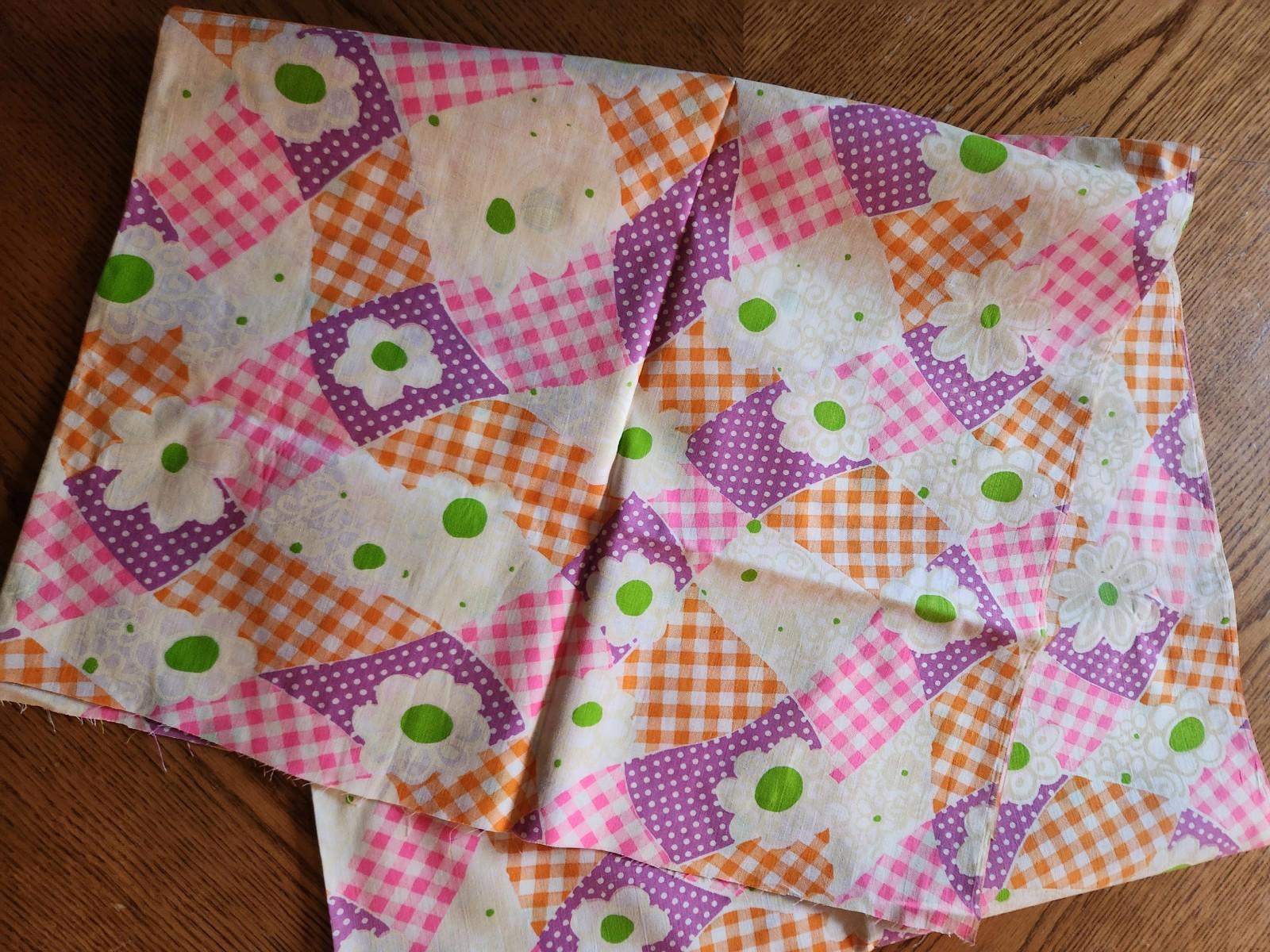 70s fabric - Etsy 日本