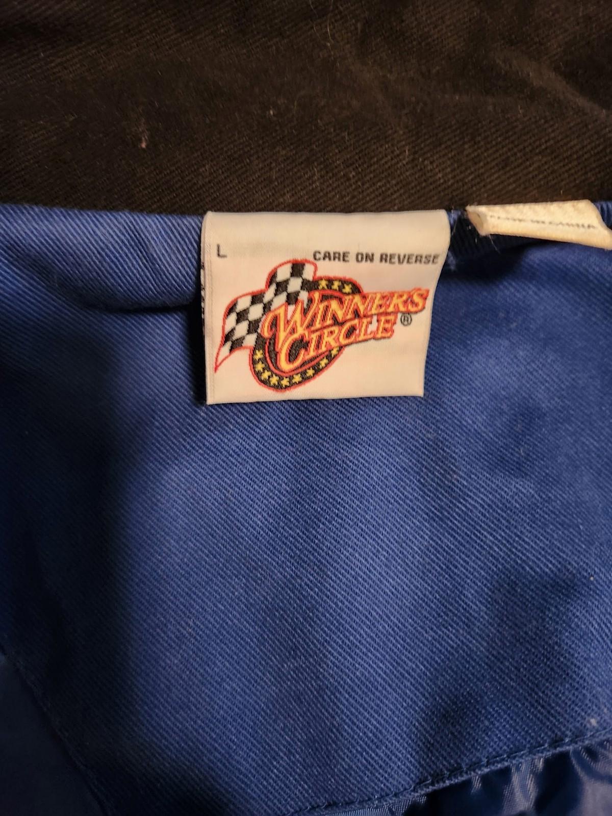 VTG Winner Circle Jeff Gordon NASCAR Racing Bomber Jacket Hendrick  VTG Winner Circle Jeff  Gordon NASCAR Racing Bomber Jacket Hendrick Motorsport L main image 0