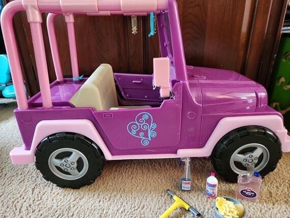 Our Generation OG Girl Purple 4x4 jeep My Way Wayway fur 18 Puppe mit Extras Etsy