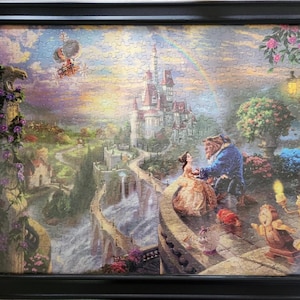 Beauty Beast Kinkade - Etsy