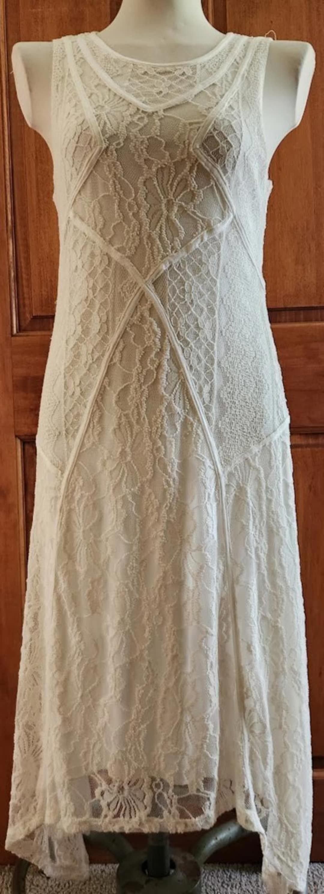 sundance sweetheart lace dress Sundance | Dresses | Sundance Sweetheart Lace Dress Cream Off White Short Sleeve Cap Womens Large