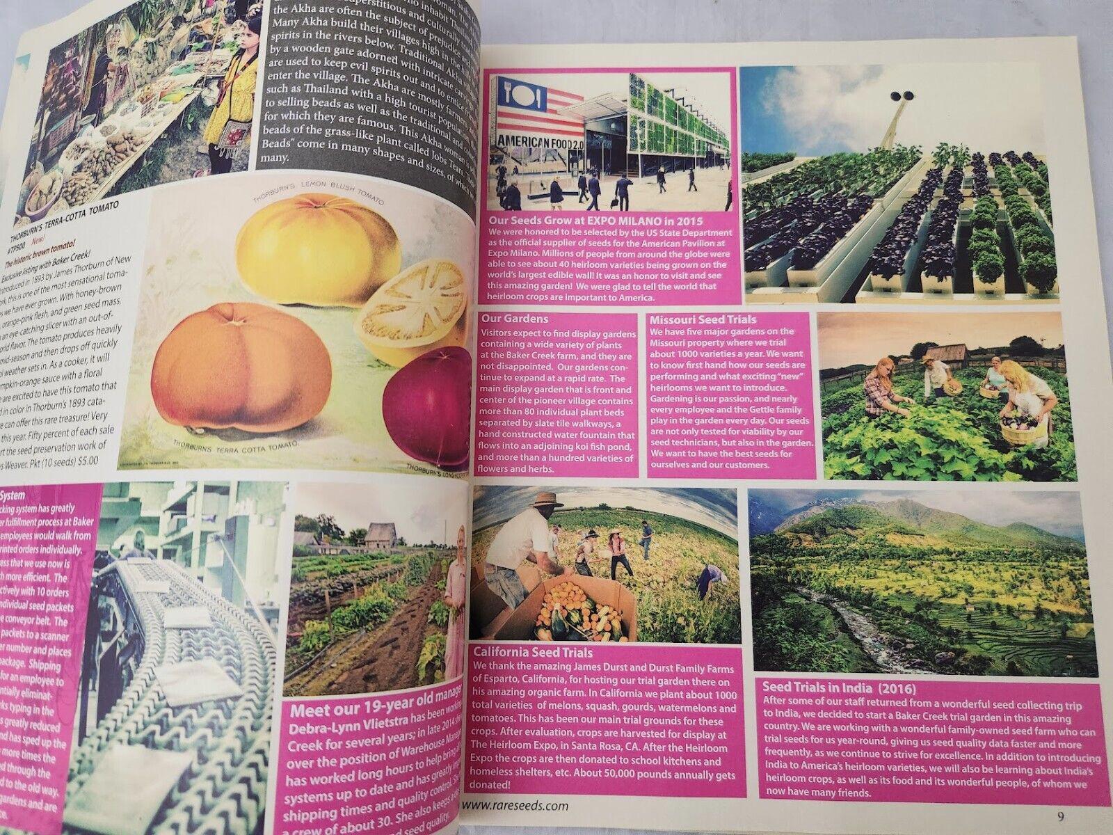 Baker Creek Heirloom Seed Catalog Rare Non GMO Seeds Gardening Magazine ...
