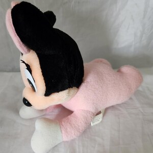 VTG Rare Walt Disney Disneyland World Pink Terry Baby Minnie Mouse Plush Lovey image 5