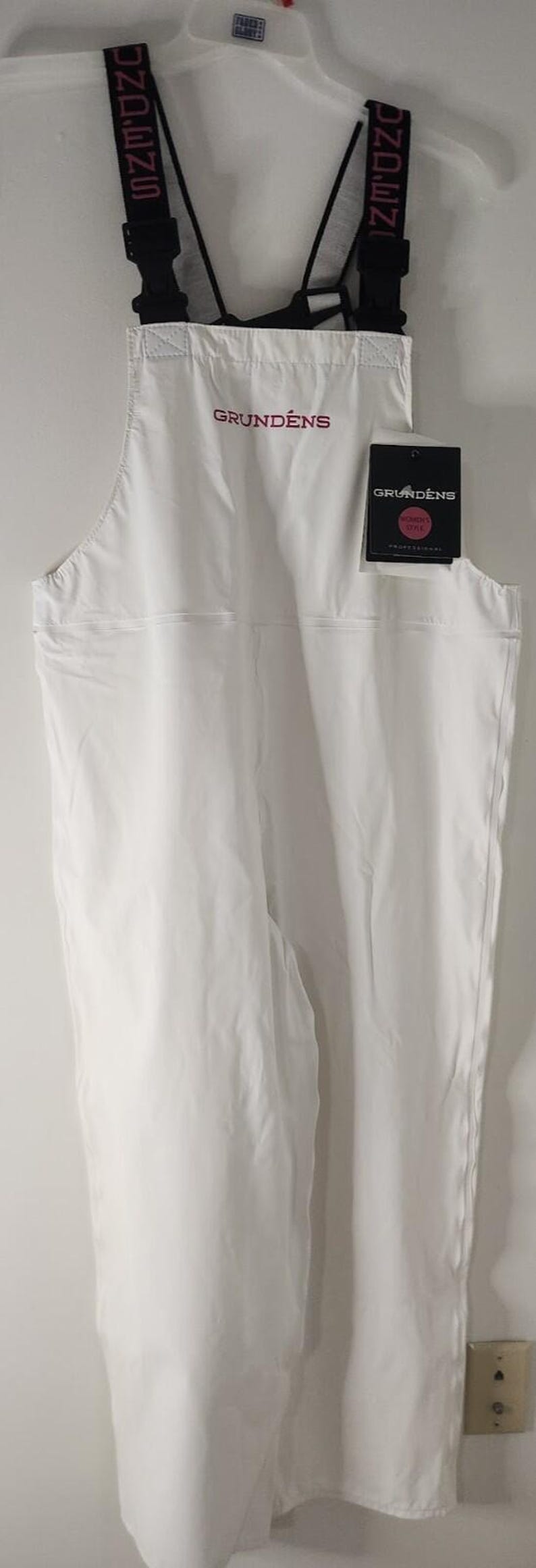 Grundens Women Petrus 118 Commercial Fishing Bib Overall Pants Sz Medium New NWT image 2