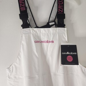 Grundens Women Petrus 118 Commercial Fishing Bib Overall Pants Sz Medium New NWT image 3