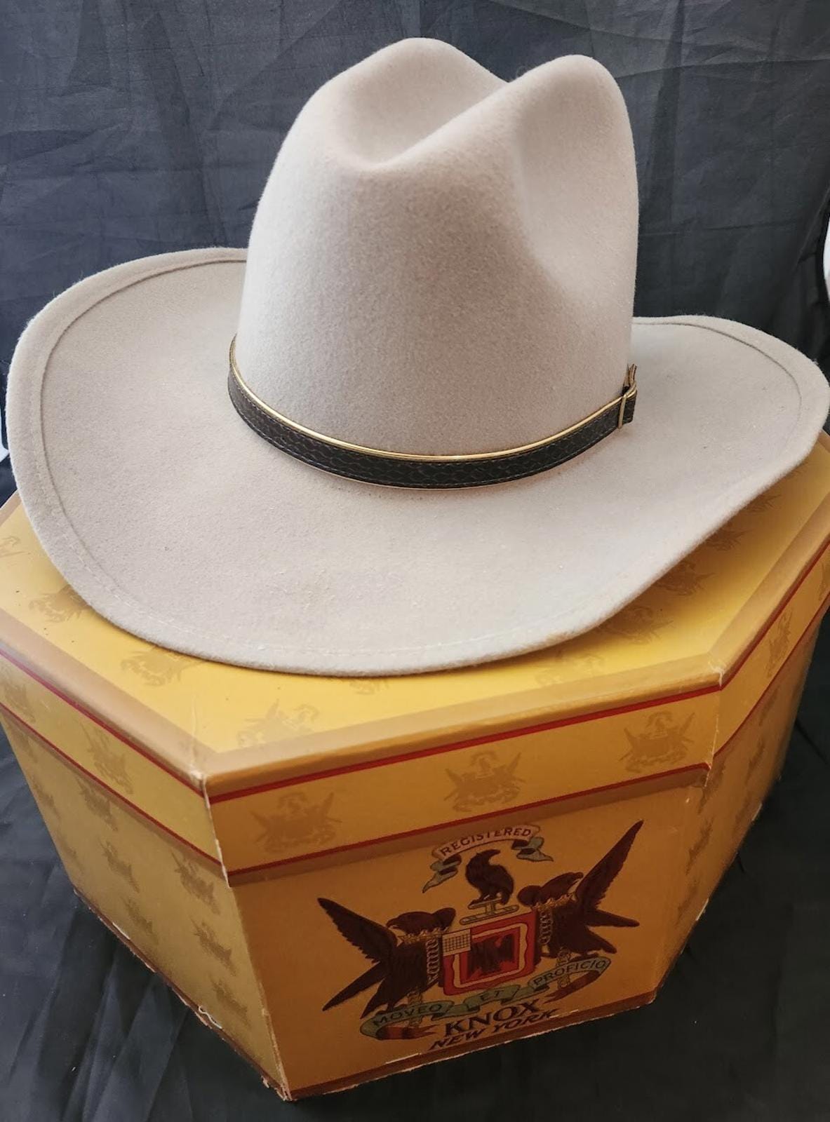 Vintage Knox Hat - Etsy