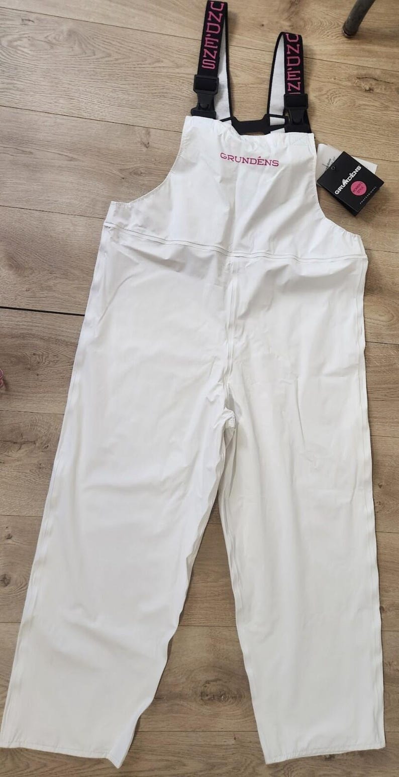 Grundens Women Petrus 118 Commercial Fishing Bib Overall Pants Sz Medium New NWT image 8