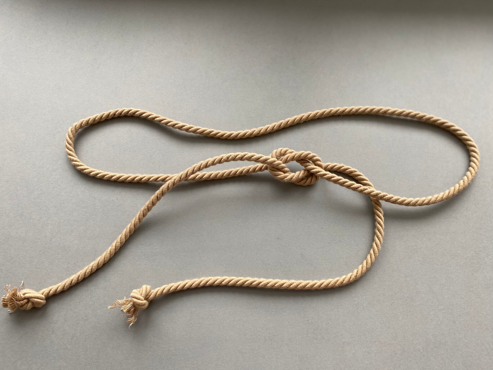 Knot Rope Belt Beige belt rope Belt for women Christmas Etsy