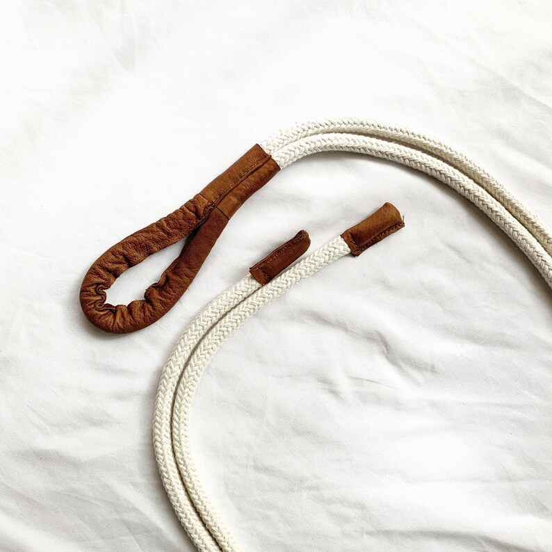 White Belt Rope leather Detail Vintage Rope Belt Stylish Etsy