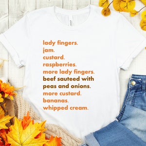 FRIENDS Thanksgiving Trifle Text / Shirt