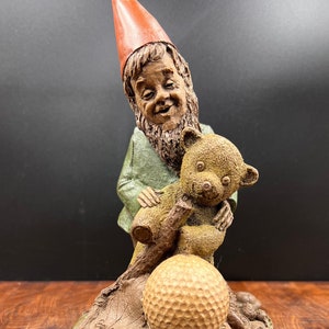 Golden, Vintage 1992 Gnome by Tom Clark