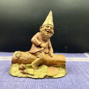 Vintage 1984 Eenie Figure Signed and Stamped Tom Clark Gnome
