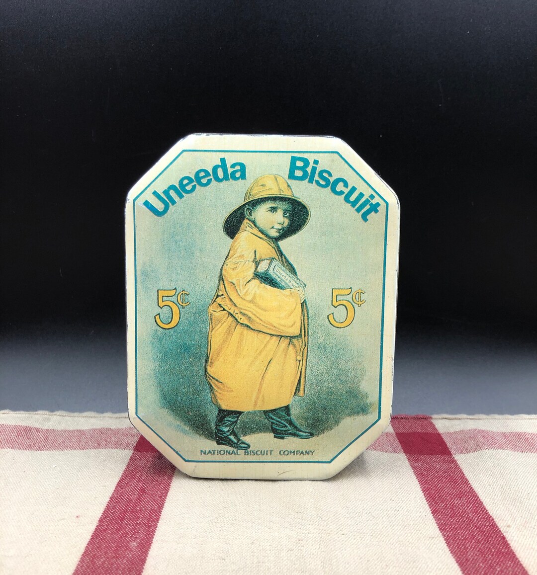 Vintage Bristol Ware UNEEDA Biscuit Tin Etsy
