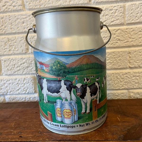 Tall Milk Can Etsy
