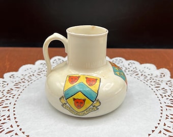 Small Crested China Stratford on Avon Collectable Jug