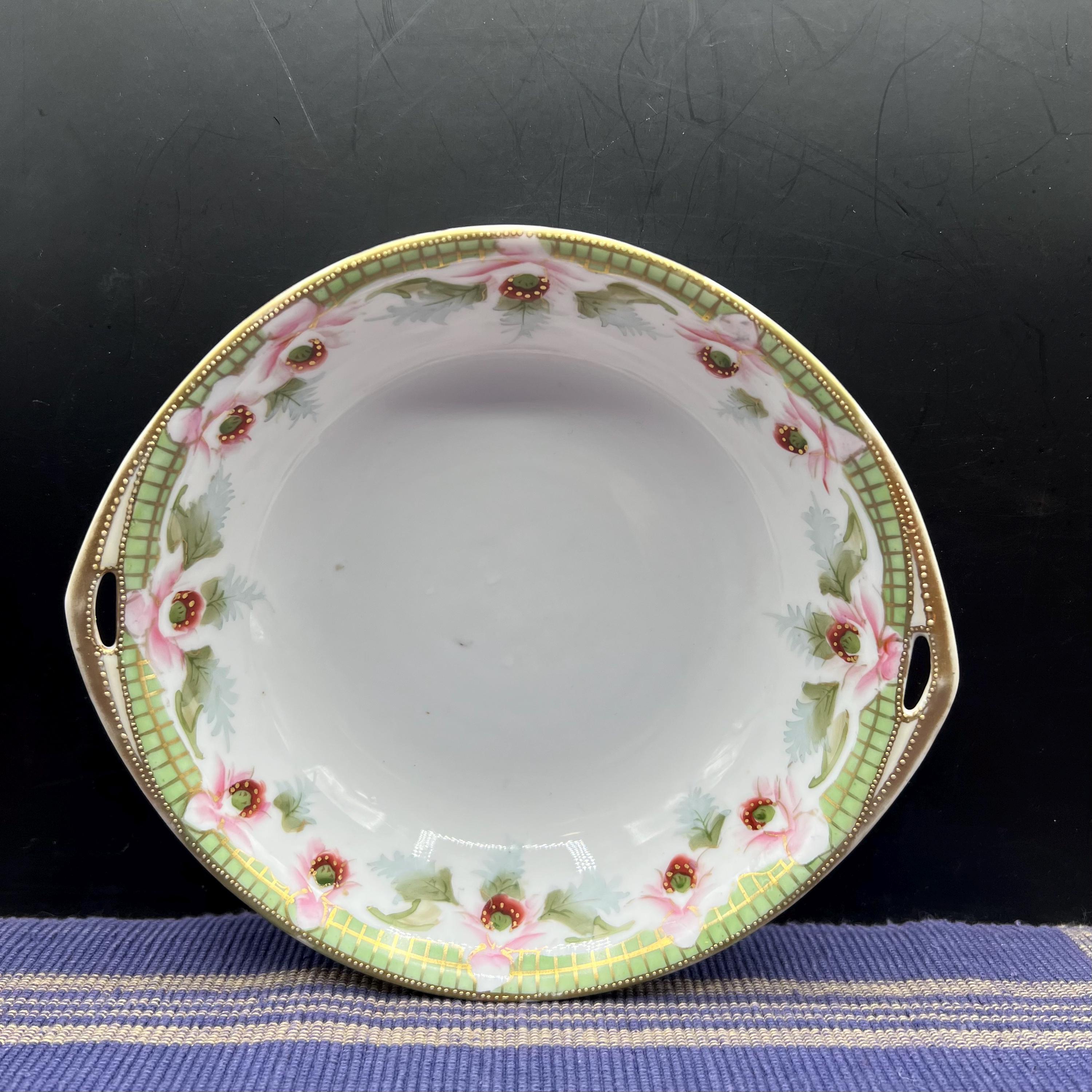 HAND PAINTED NIPPON 果物柄 大皿 アンティーク Nippon 1911 1921 - Etsy