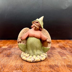 Vintage 1985 Hard To Find Clementine Gnome Figure by Tom Clark