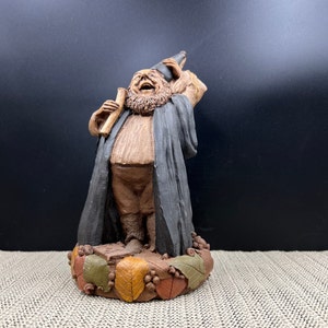 Vintage 1990 Grad Gnome by Tom Clark