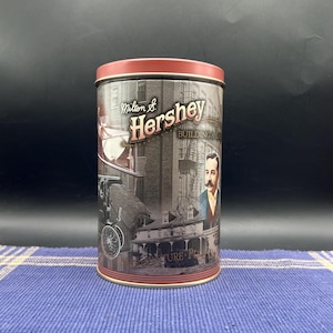 1990&#39;s Vintage Hershey&#39;s Historic Tin - Building Legacy Collector Series #1