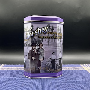 1990&#39;s Vintage Hershey&#39;s Historic Tin - Building Legacy Collector Series #3