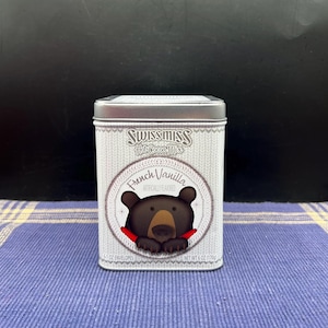 Square Vintage Swissmiss Hot Cocoa Tin