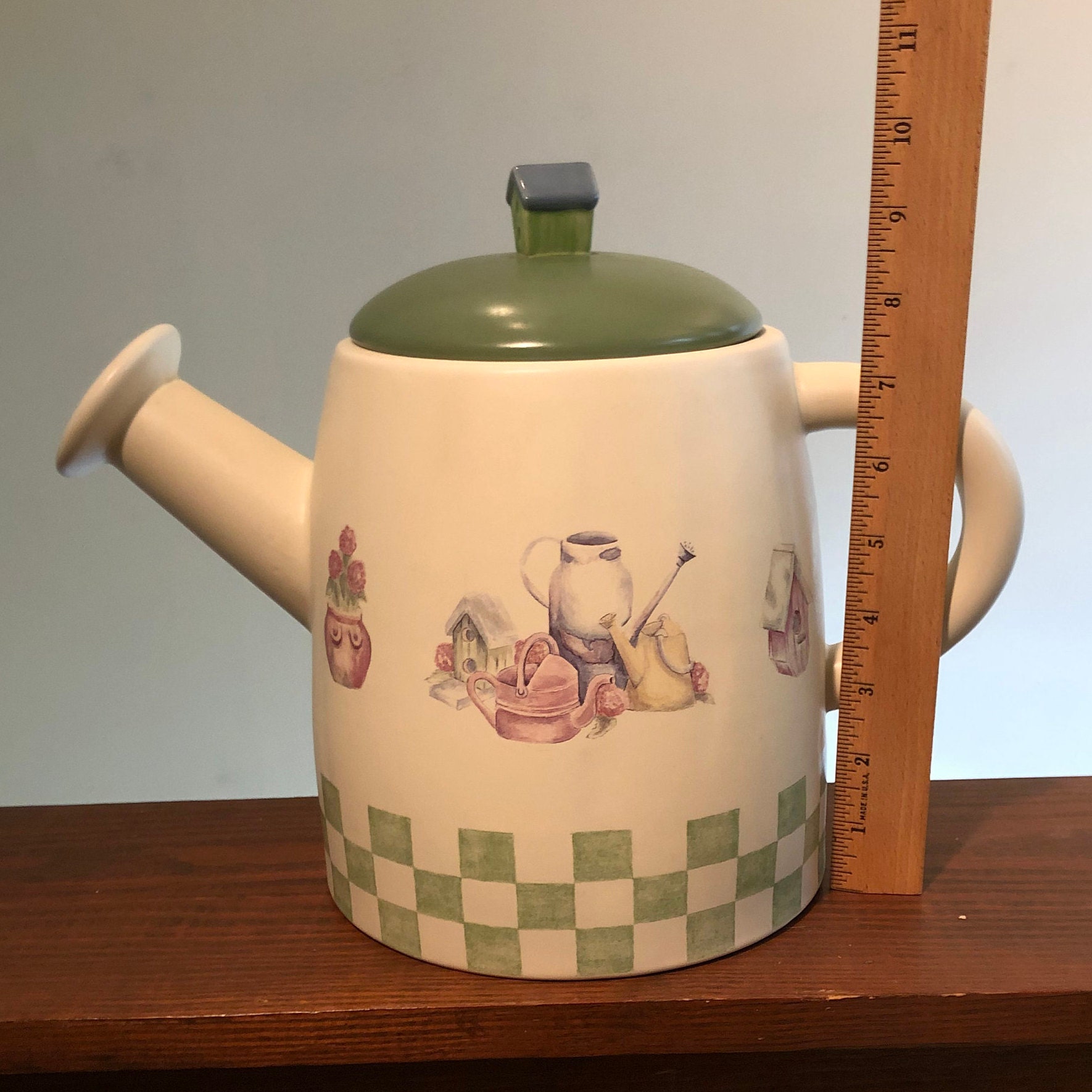 Sonoma Watering Can Cookie Jar Etsy