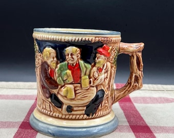 Vintage Embossed German Style Mug