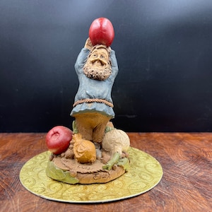 Vintage 1991 Luigi Gnome Signed and Stamped Tom Clark Gnome