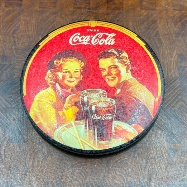 Vintage Bristol Ware 1988 Coca-Cola Advertising Tin