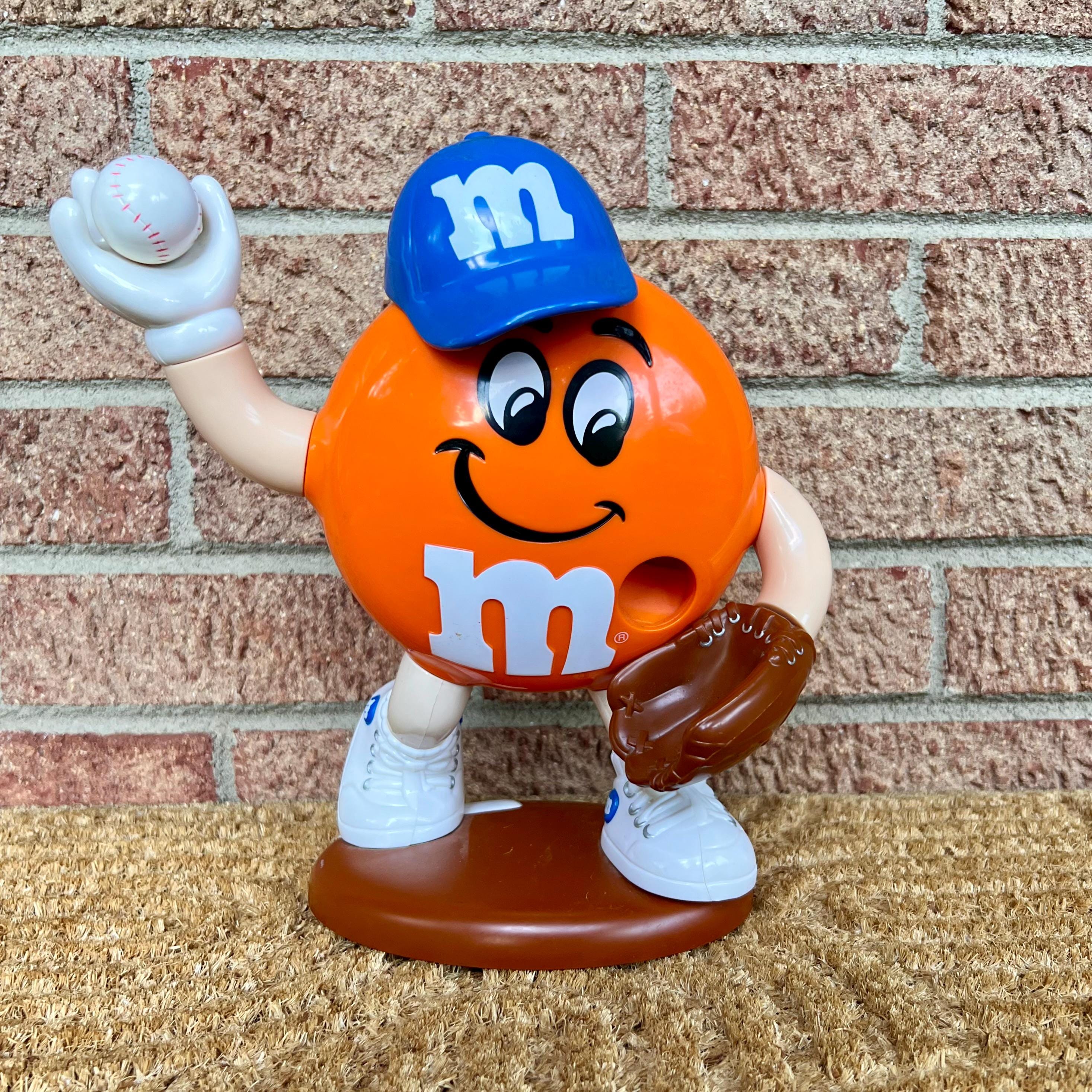M&m Orange Candy Dispenser - Etsy