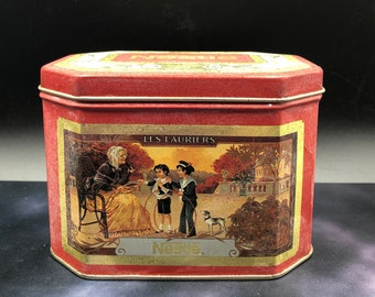 NESTLES Les Lauriers Special Edition Bristol Ware Tin