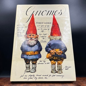 1977 Hardcover English Edition &quot;GNOMES&quot; by Wil Huygen - Illustrated by Rein Poortvliet