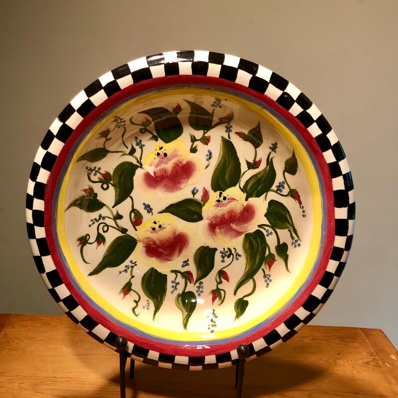 Hand Painted Bowl - Etsy