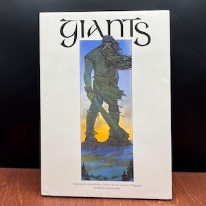Vintage Illustrated Book: Giants Folklore, 1979 Hardcover