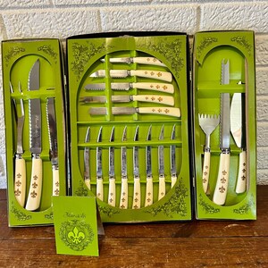 Kitchen Knife 19 Piece Cutlery Set Emperor Nineteen Made in USA 