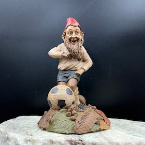 Vintage 1991 Charlie Soccer Gnome by Tom Clark